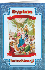 Dyplom katechizacji rozkładany