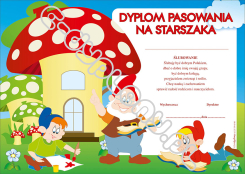 Dyplom pasowania na starszaka