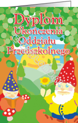 Dyplom ukończenia oddziału przedszkolnego