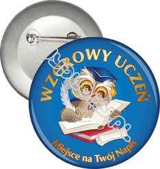 Przypinka "Wzorowy Uczeń"