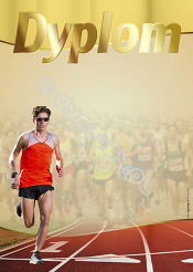 Dyplom sportowy - biegi