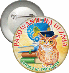 Przypinka "Pasowanie na Ucznia"