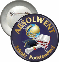 Przypinka "Absolwent Szkoły Podstawowej"