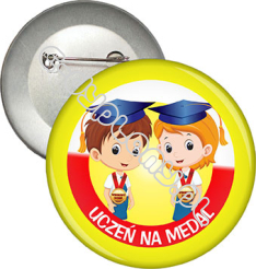 Przypinka "Uczeń na medal"